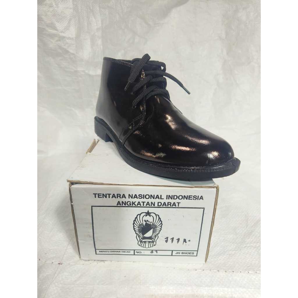 Sepatu PDH Tali Kilat - Sepatu Pantopel Pria - Sepatu Kerja Pria Kilap - Sepatu PDH Pria - Sepatu Pa