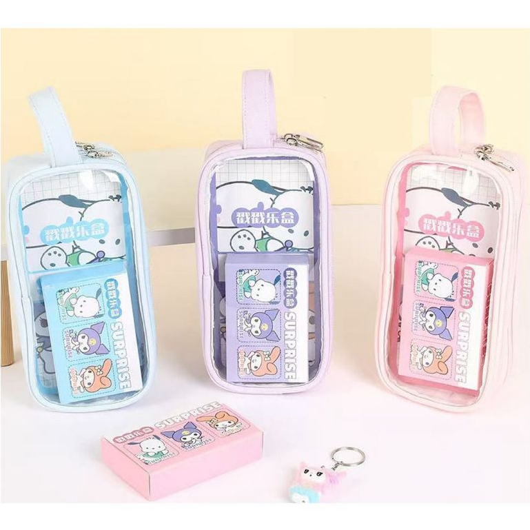 

Tempat Pensil, Kotak Pensil Anak Sanrio Pochacco Kuromi Melody – 3064