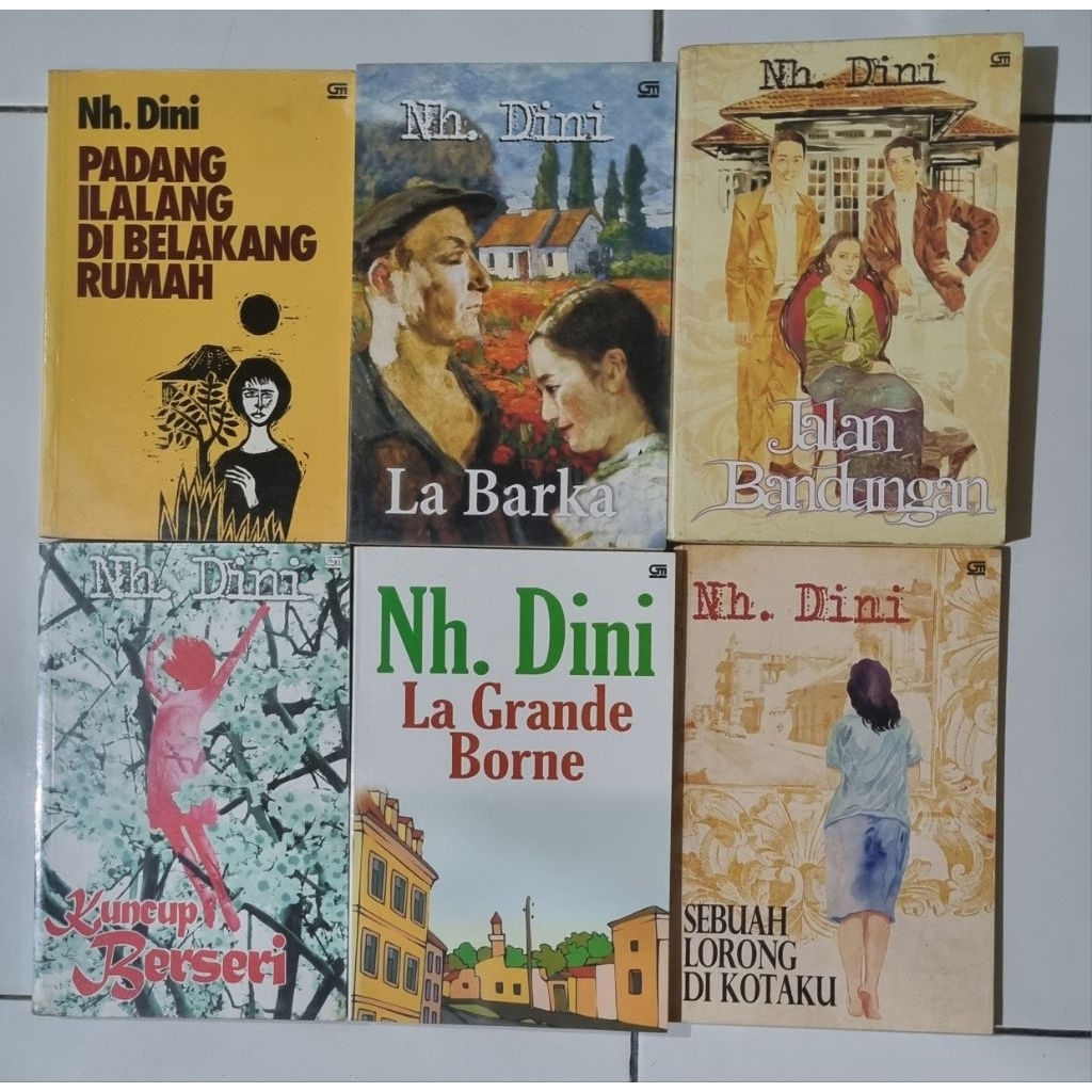 Novel NH Dini Preloved Original | Jalan Bandungan | Sebuah Lorong di Kotaku | La Grande Borne | Pada