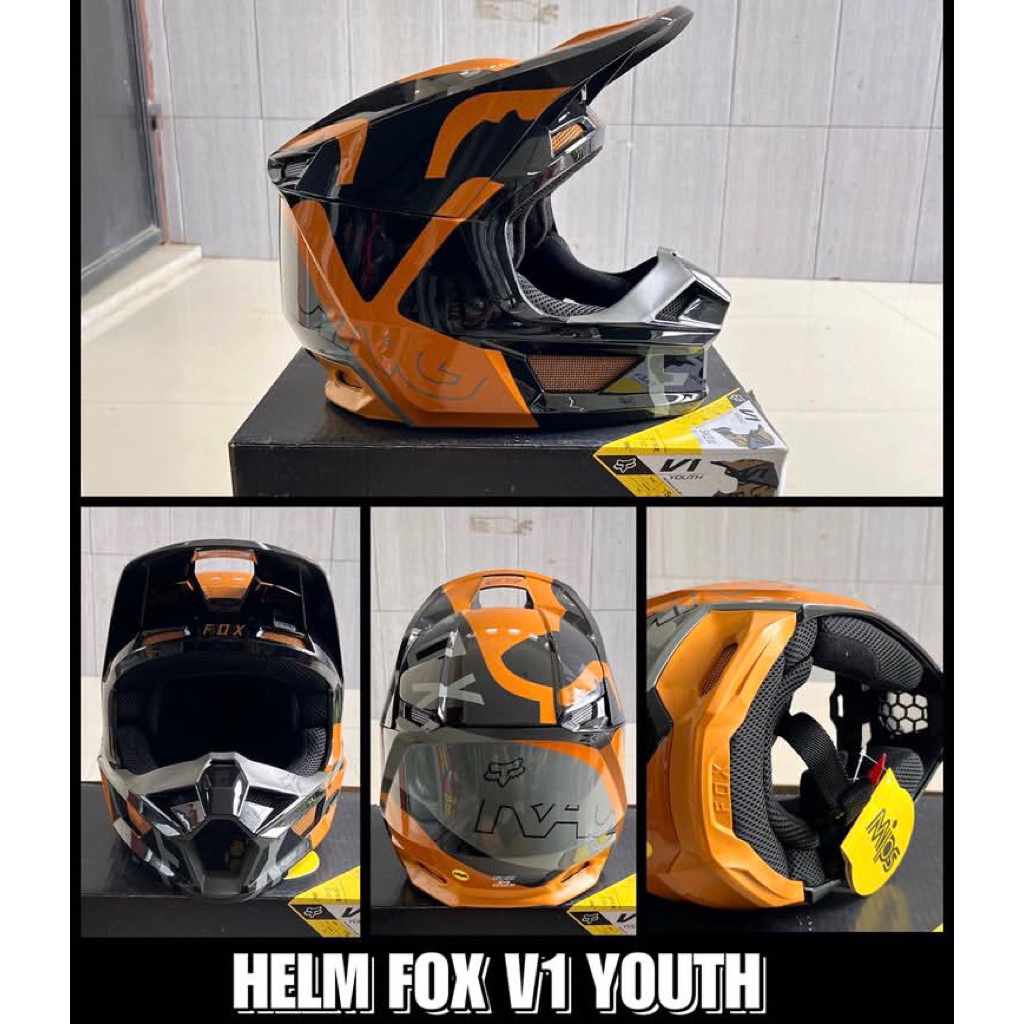 helm fox v1 youth