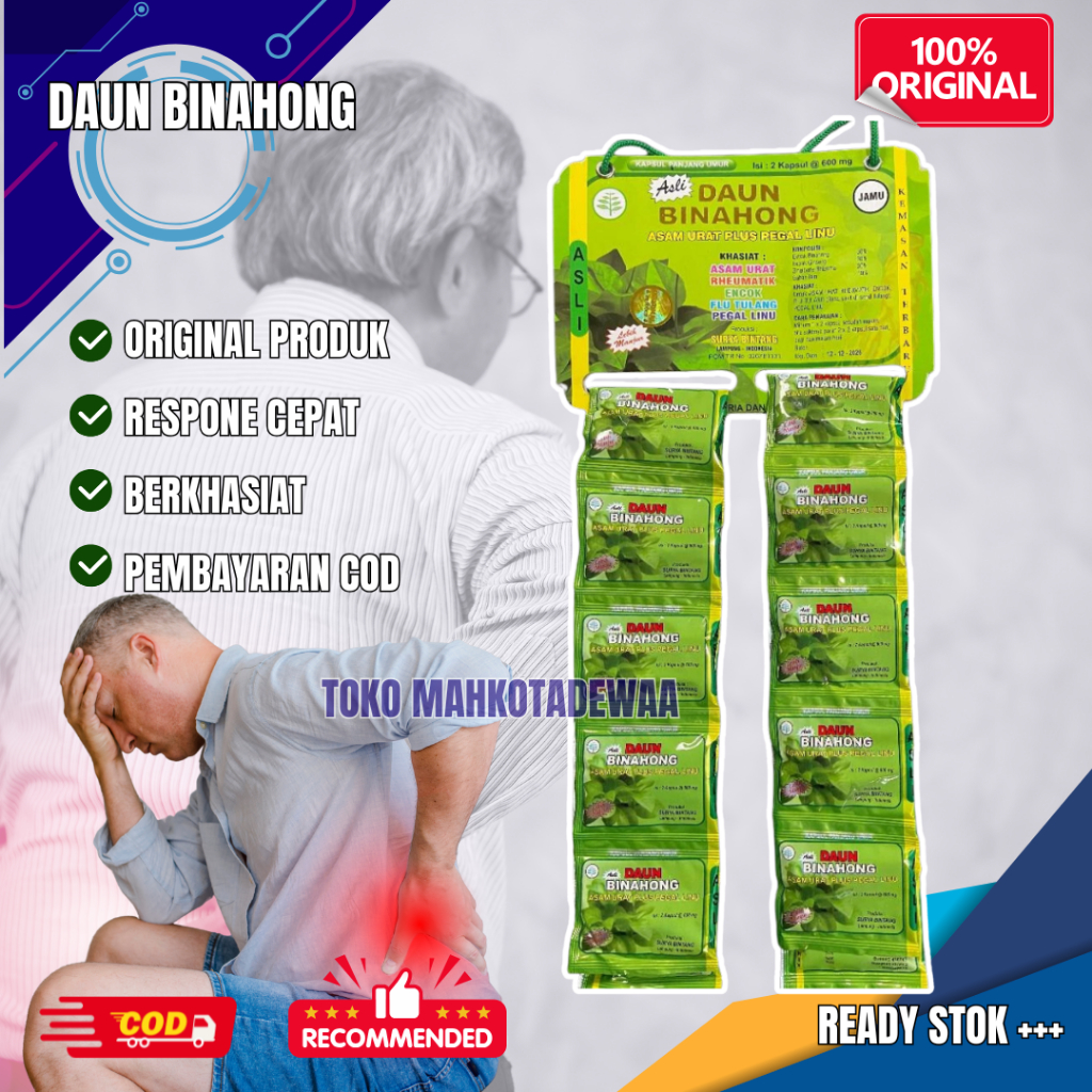 

Daun Binahong Kapsul Original 100%