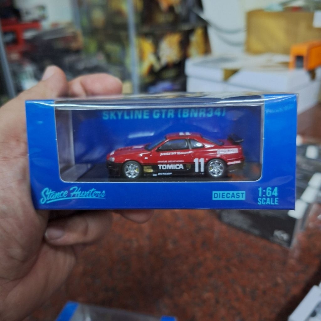 Stance Hunter Skala 64 Nissan Skyline R34 Tampo Tomica