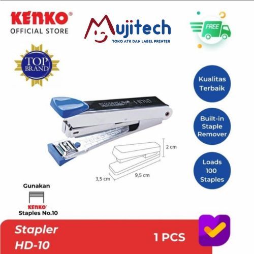 KENKO STAPLER HD-10 STAPLES / HD10 / STAPLES KENKO STEPLER