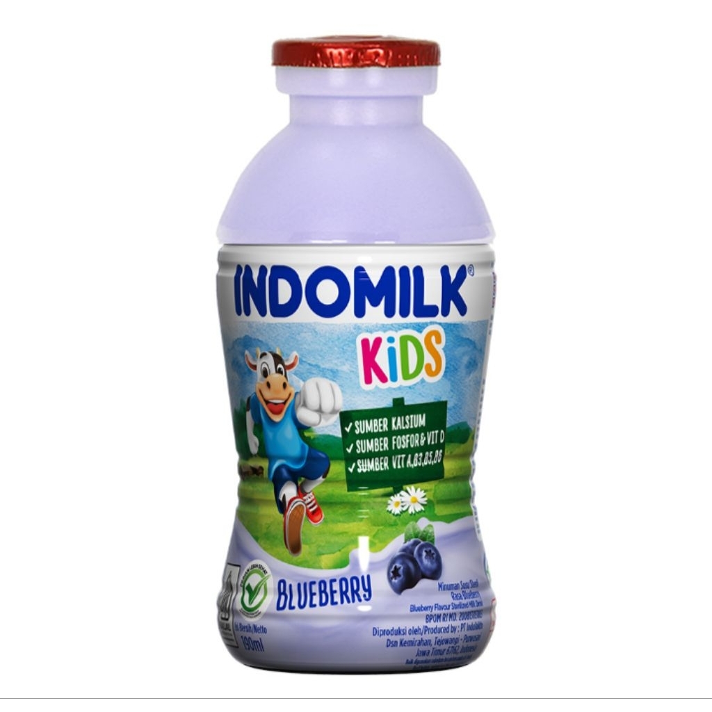 

Indomilk Susu Cair Rasa Bluberi 190ml