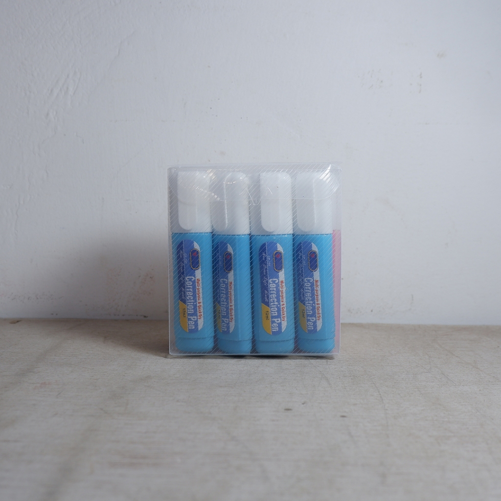 

[3 Pcs] Nerrd Paket Hemat Tip Ex Correction Pen Murah Stark Warna 3 Pcs