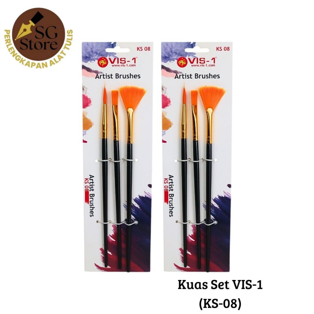 

Kuas Set KS-08 / Brush Set