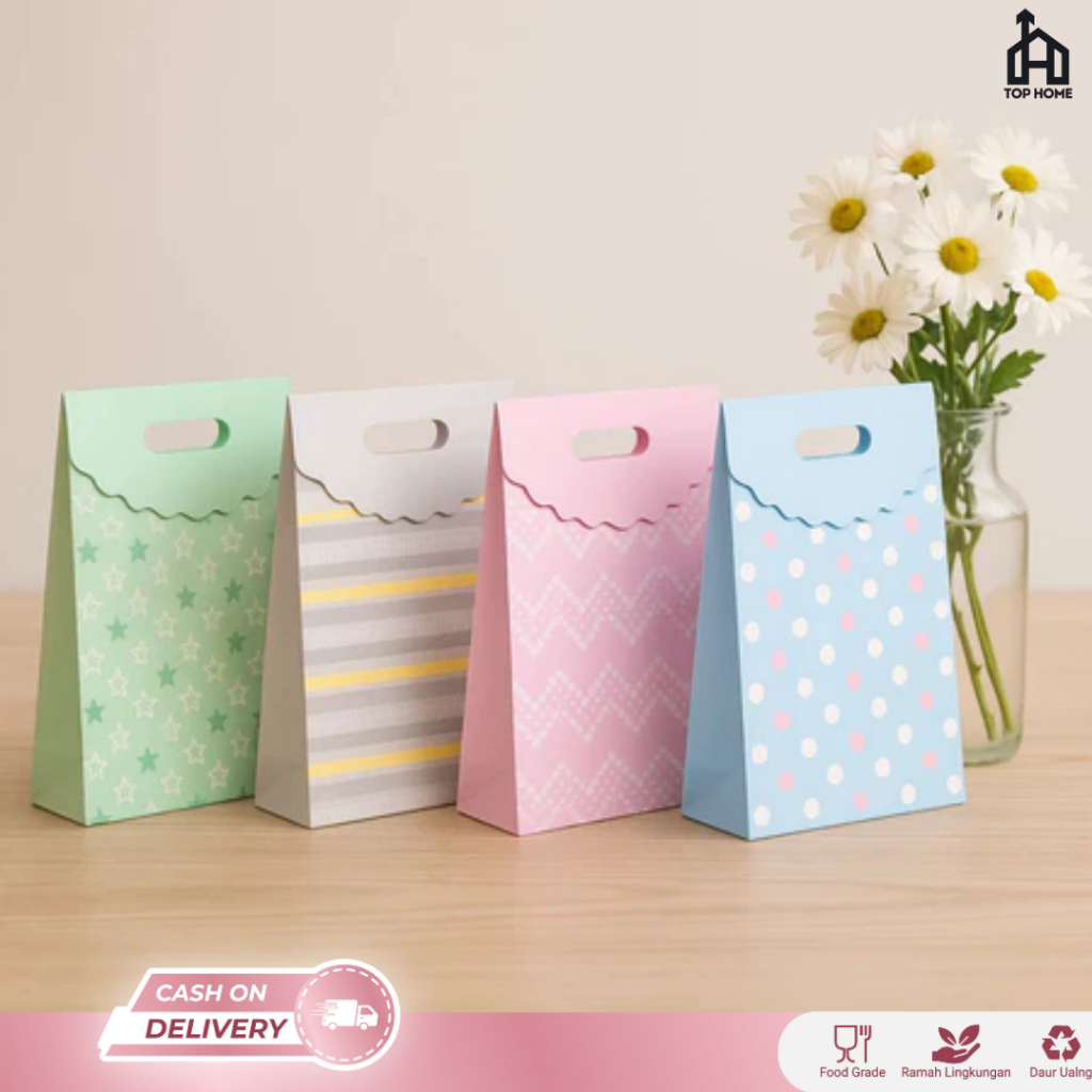 

Paper Bag Kado / Goodie bag Hampers / Tas Kado / Tas Hadiah / Tas Kantong Hadiah Paper Bag Kado