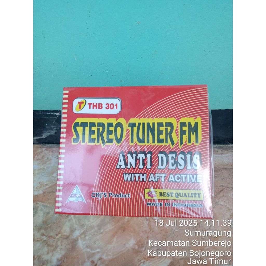 Kiyoshop12 Tuner Fm Stereo Ori Anti Desis Barang Langka