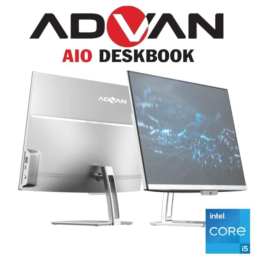 PC DESKTOP ADVAN AIO ONE I5 1240P IRISXE 8GB 512GB W11 23.8FHD PC ALL IN ONE