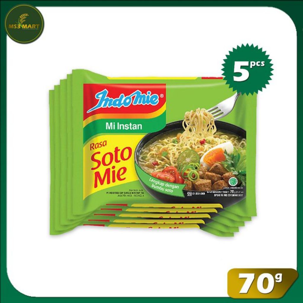 

INDOMIE KUAH & GORENG 5PCS