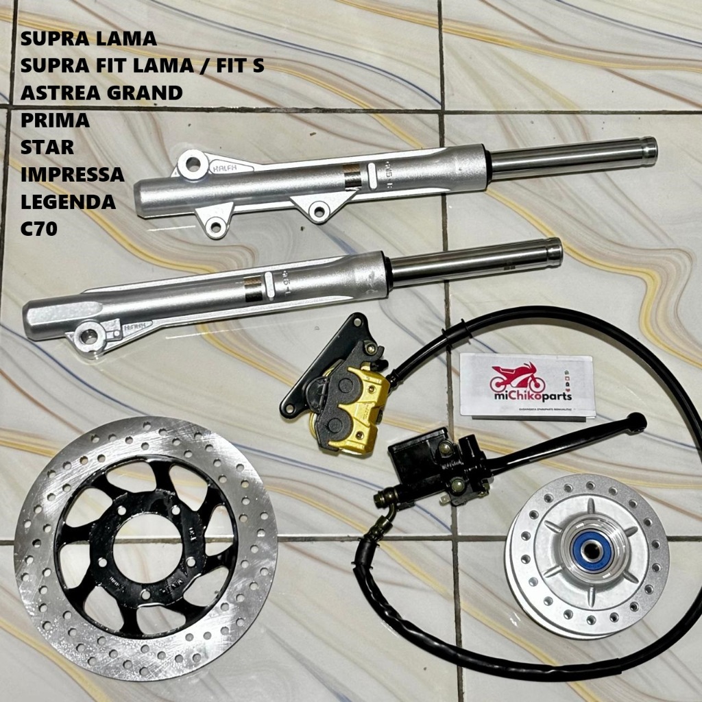 [PAKET FULL SET 6 ITEM PENGEREMAN] Supra Lama 100 Fit Lama Old X Astrea Grand Prima Star Impressa Le