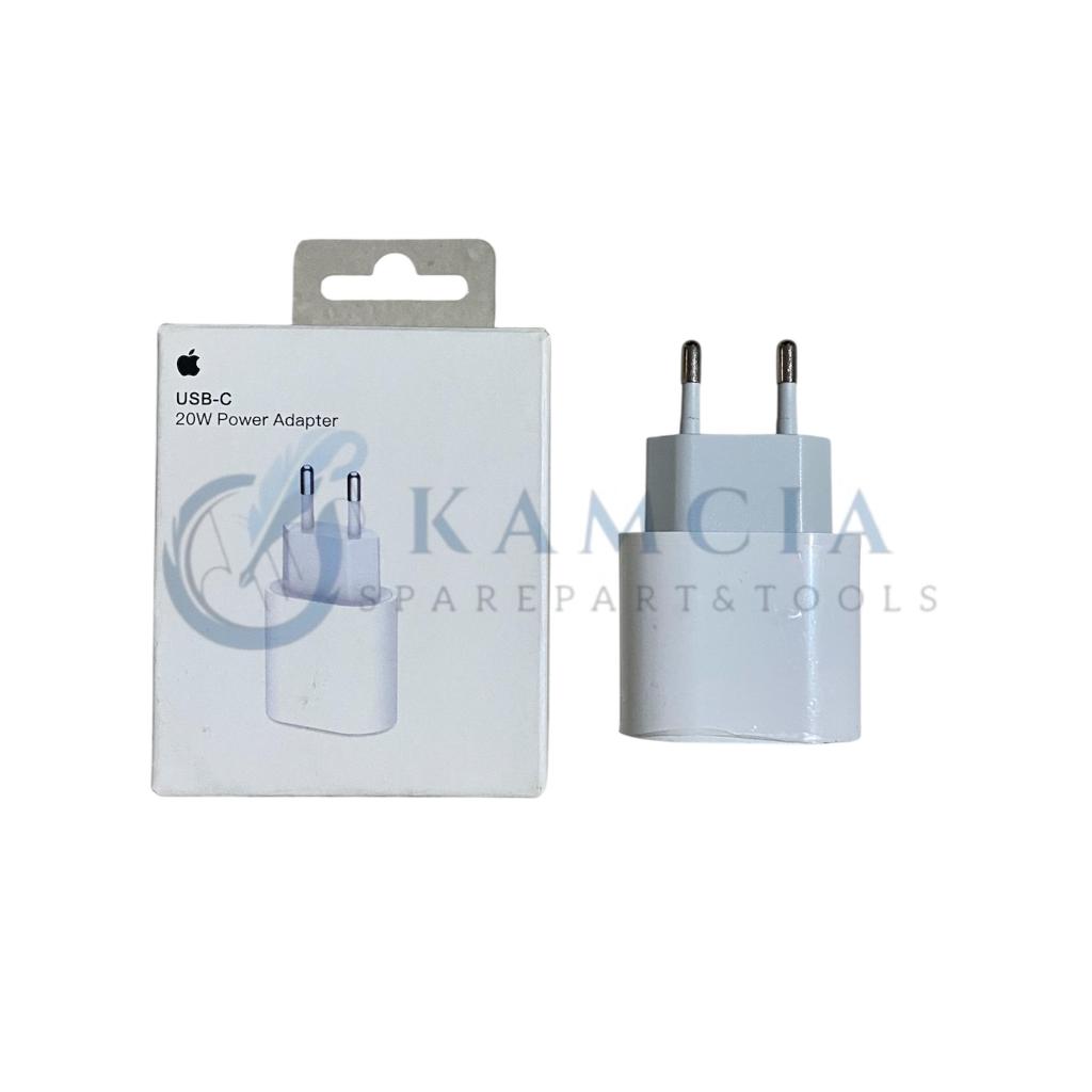 ADAPTER / BATOK CAS IPHONE 20 W USB-C FOR IP 8 X 11 12 13 ORIGINAL