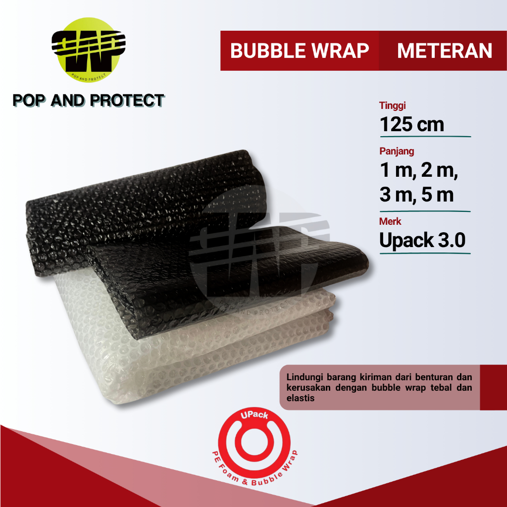 

Ada nih! bubble wrap 1 meter/bubble wrap packing murah ekonomis