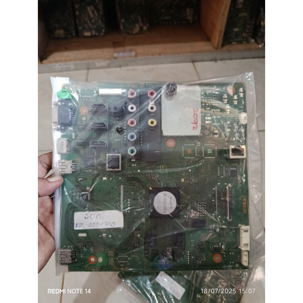 MB MOBO MAINBOARD MODULE MESIN TV SONY KDL-40EX720 MB SONY 40