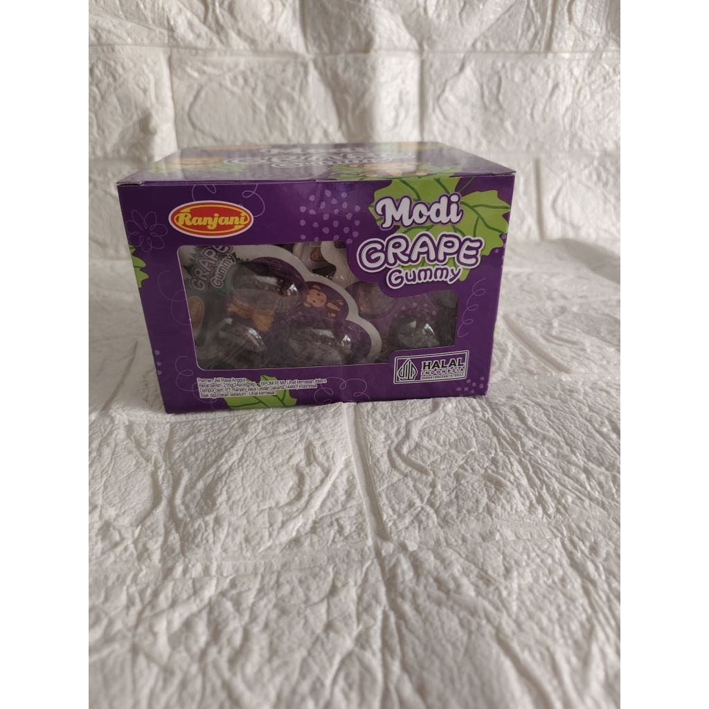 

Modi Grape Gummy isi 24pcs