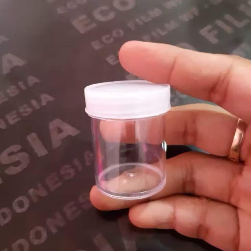 Botol Plastik 20 ml Pot Obat - Cup Urine - Cream 20 cc
