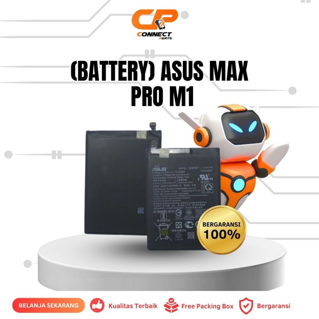 (BATTERY) ASUS MAX PRO M1 ORIGINAL