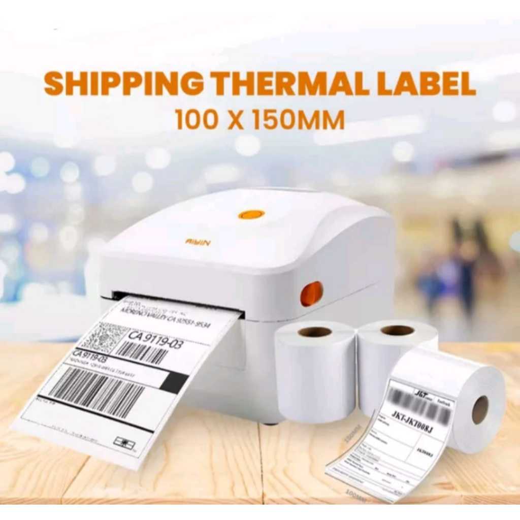 

[COD] Kertas Thermal 100x150mm 500Pcs A6 Roll Kertas Label 100x150mm A6