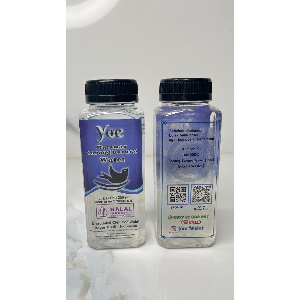 

Yoe Walet ( sarang burung walet asli 100% , kesehatan, antibody, immun )