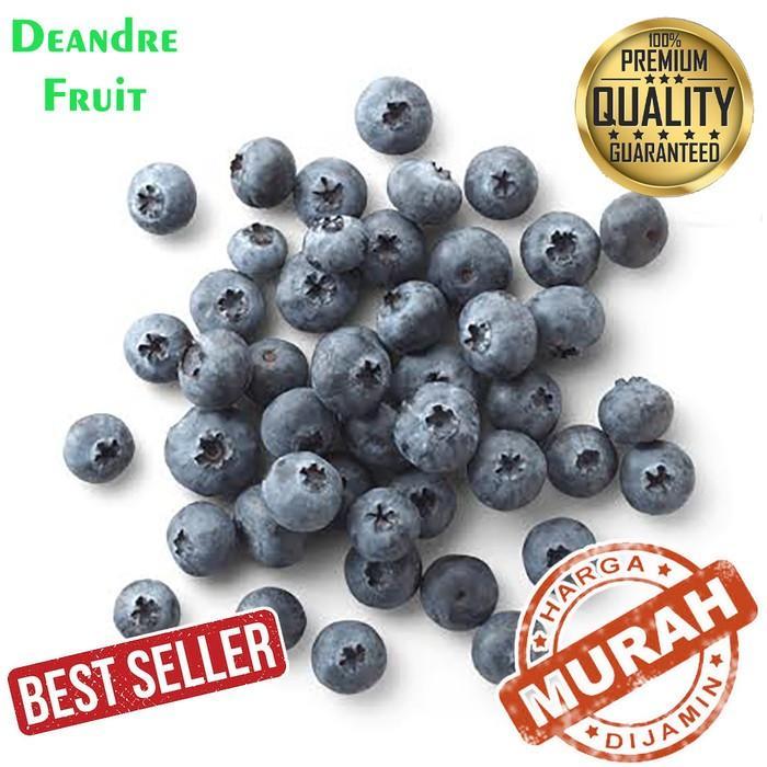 

GARANSI MURAH 1kg Buah Blueberry import Frozen Buah Beku Blue berry