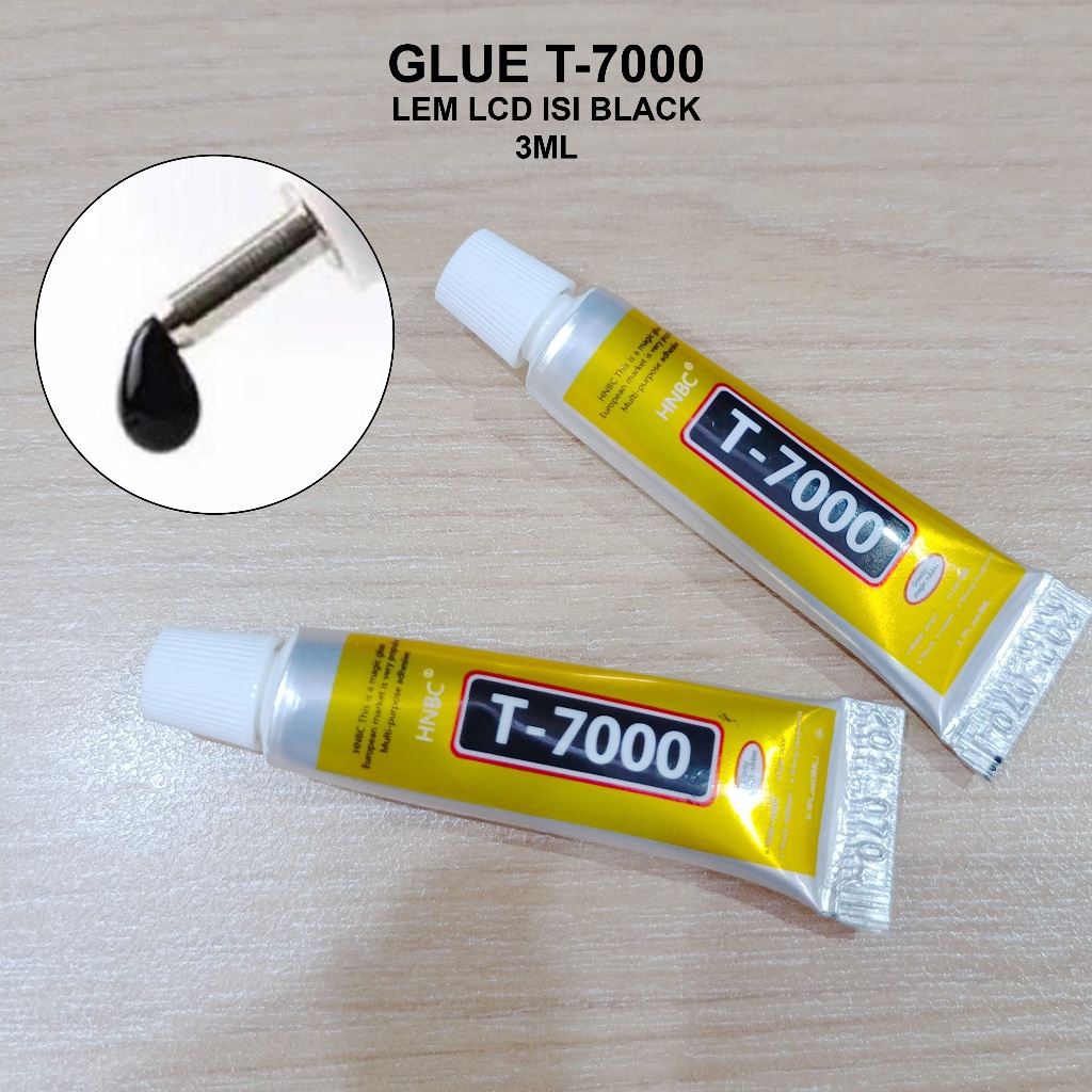 

LEM LCD TOUCHSCREEN T-7000 3ML LEM CASING LEM LCD HEADPHONE CAIRAN HITAM