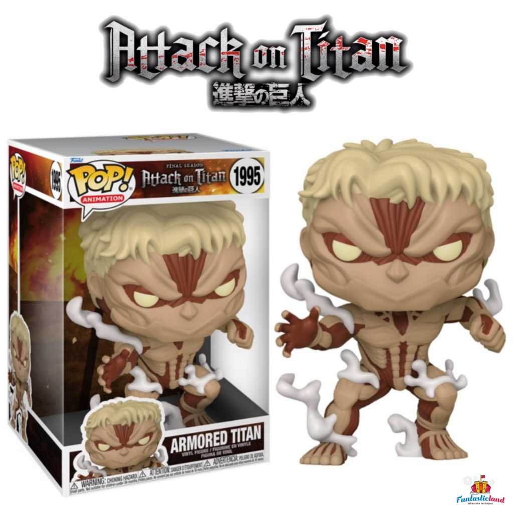 Funko POP Animation Attack on Titan Final Season - Armored Titan Jumbo 10" #1995