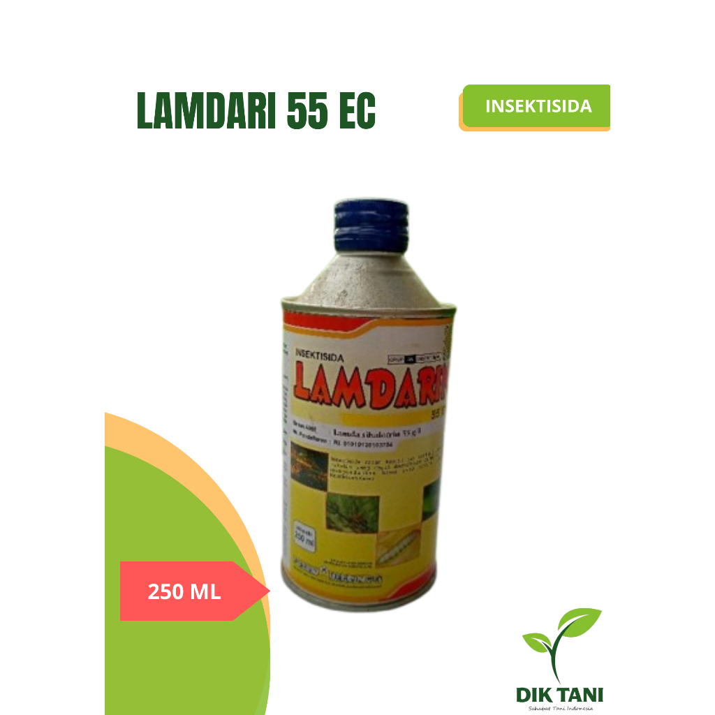 Insektisida Lamdarin 55EC 250 Ml Racun pembasmi hama tanaman