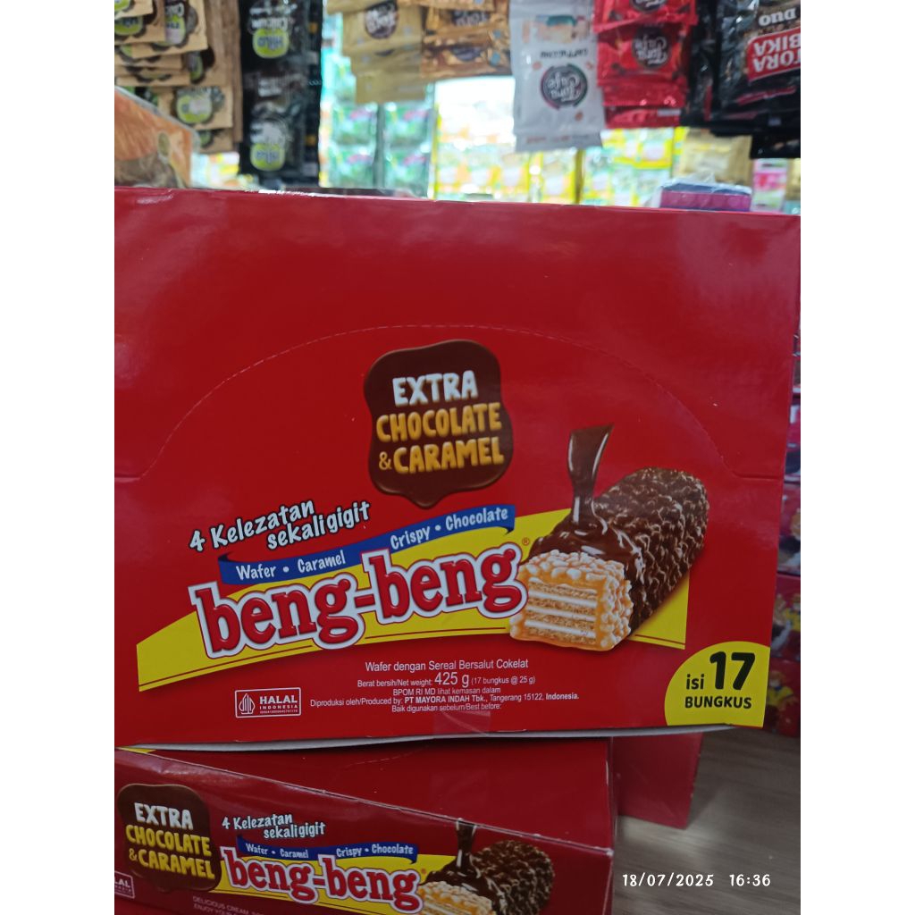 

Beng Beng wafer Chocolate isi 17 pcs