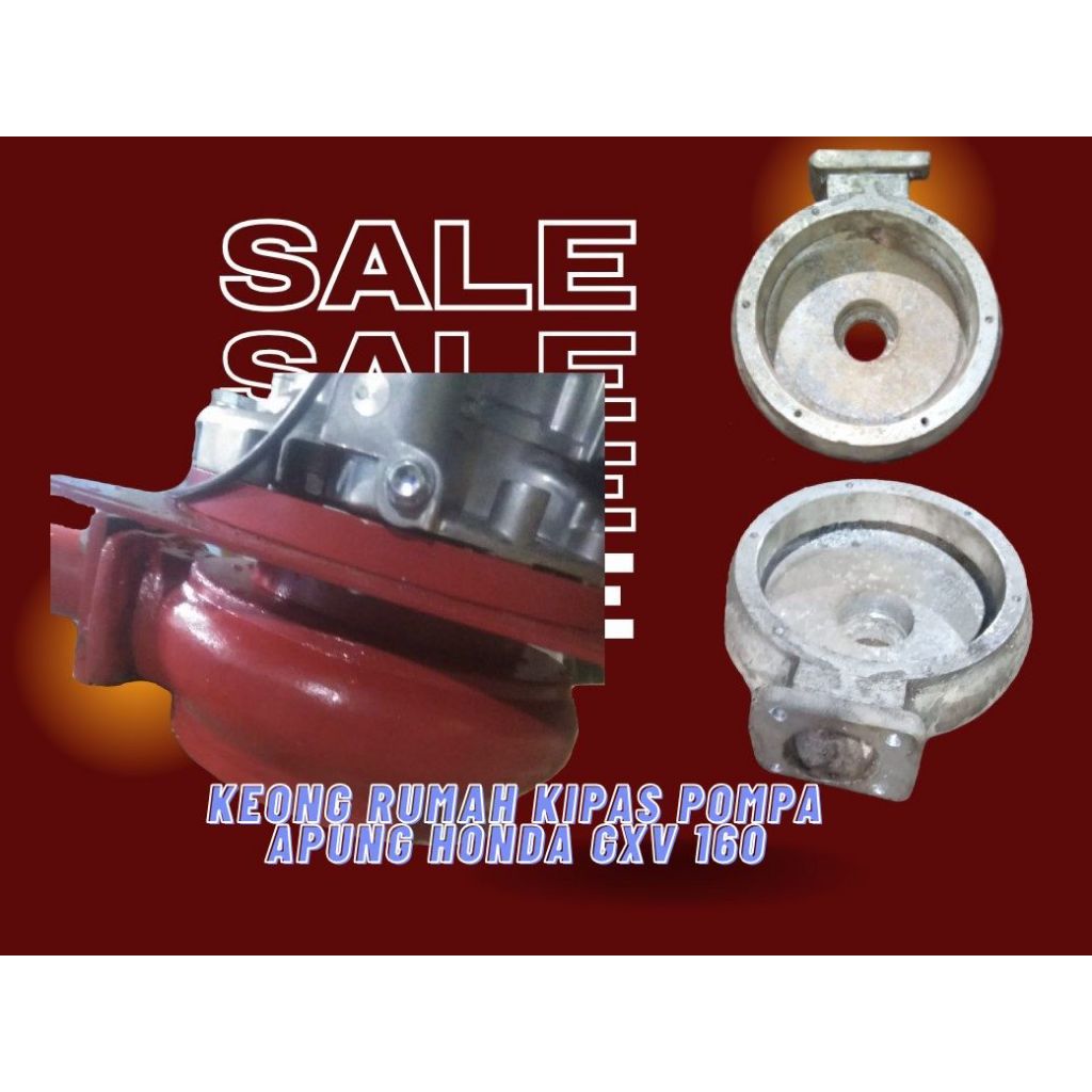 Keong Rumah Kipas Pompa Apung Honda Gxv 160 DMI