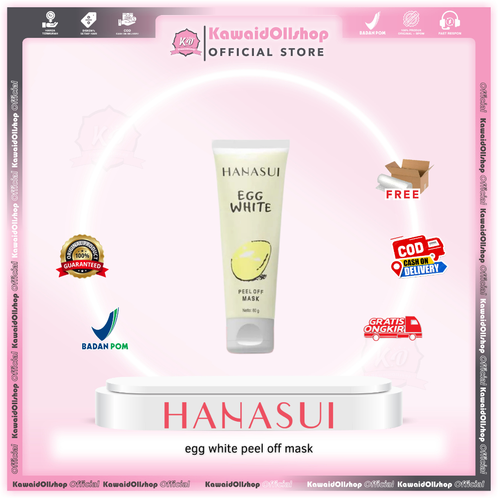 HANASUI EGG WHITE MASKER