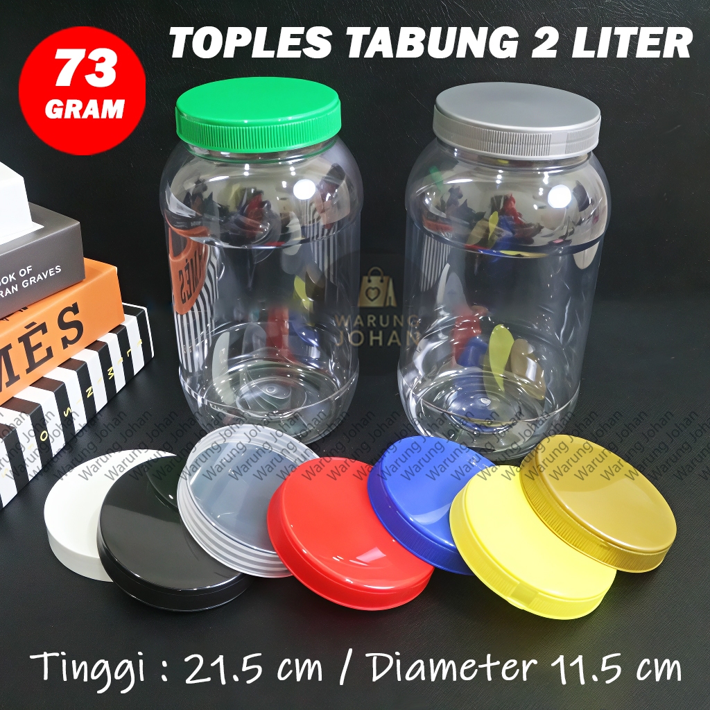 TOPLES TABUNG 2 LITER / TOPLES KUE / TOPLES 2 LITER