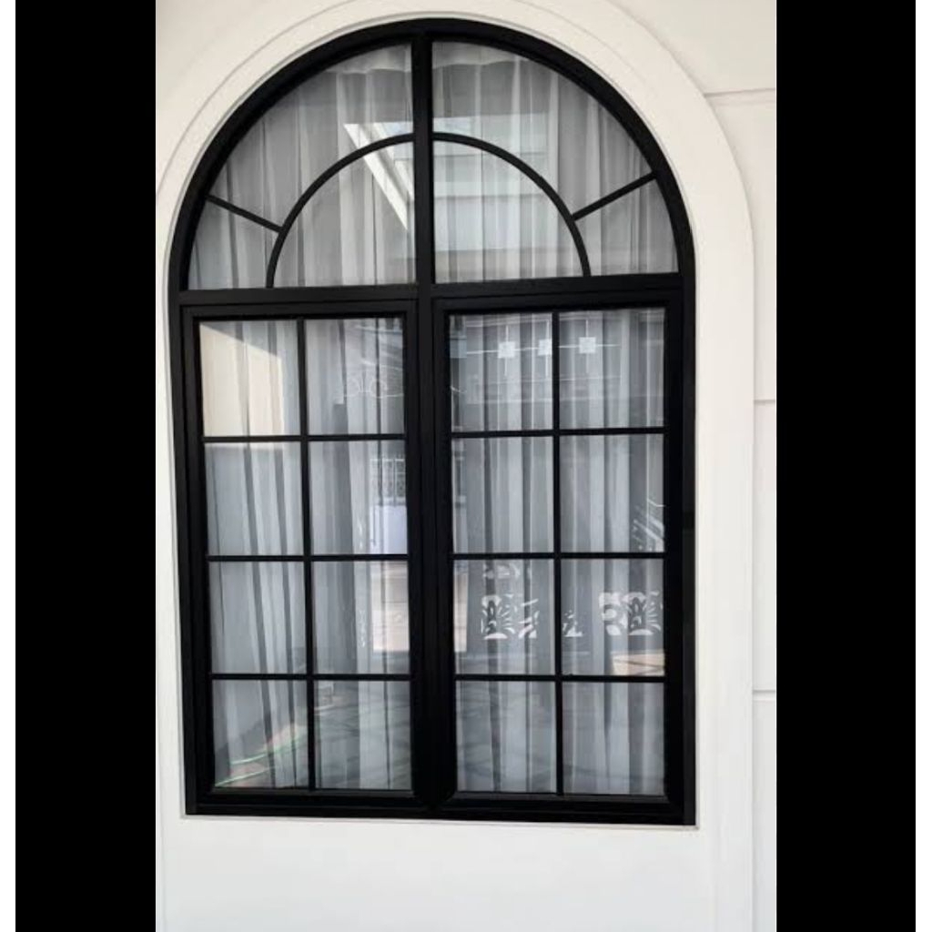 JENDELA LENGKUNG ALUMINIUM