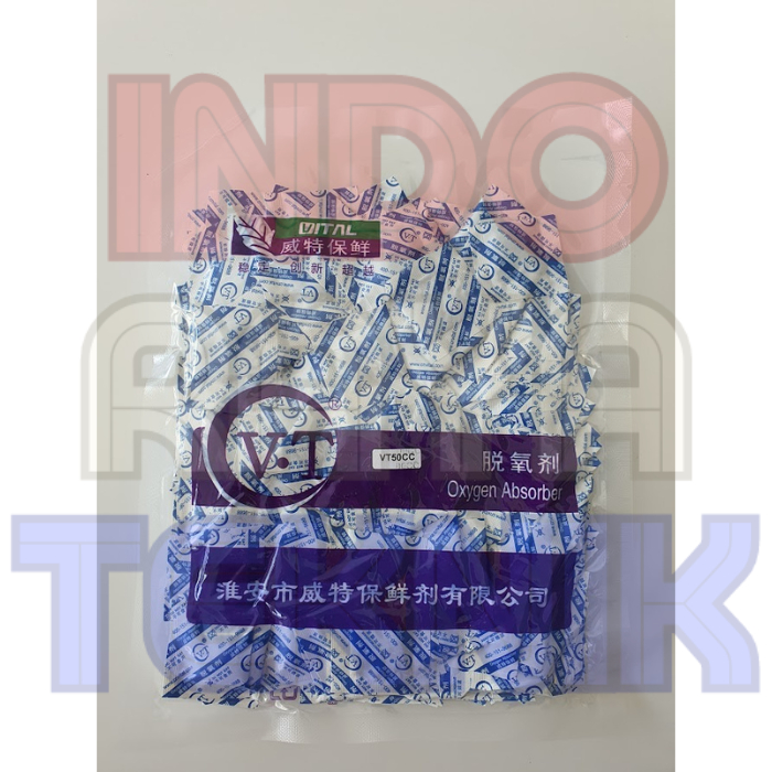 

250 PCS VT 50CC PALING MURAH LEBIH BANYAK DARI OUKPAK PENGAWET MAKANAN OKSIGEN OXYGEN ABSORBER FOOD GRADE HALAL INDONESIA BUKAN OBUSTER OUKPAK OXYMOVE