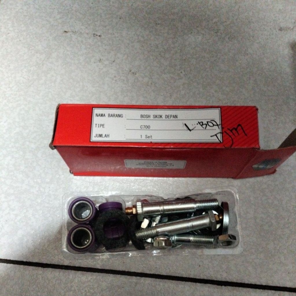 bos shock depan bos shok depan bos skok depan front arm repair kit c70 c700 max1