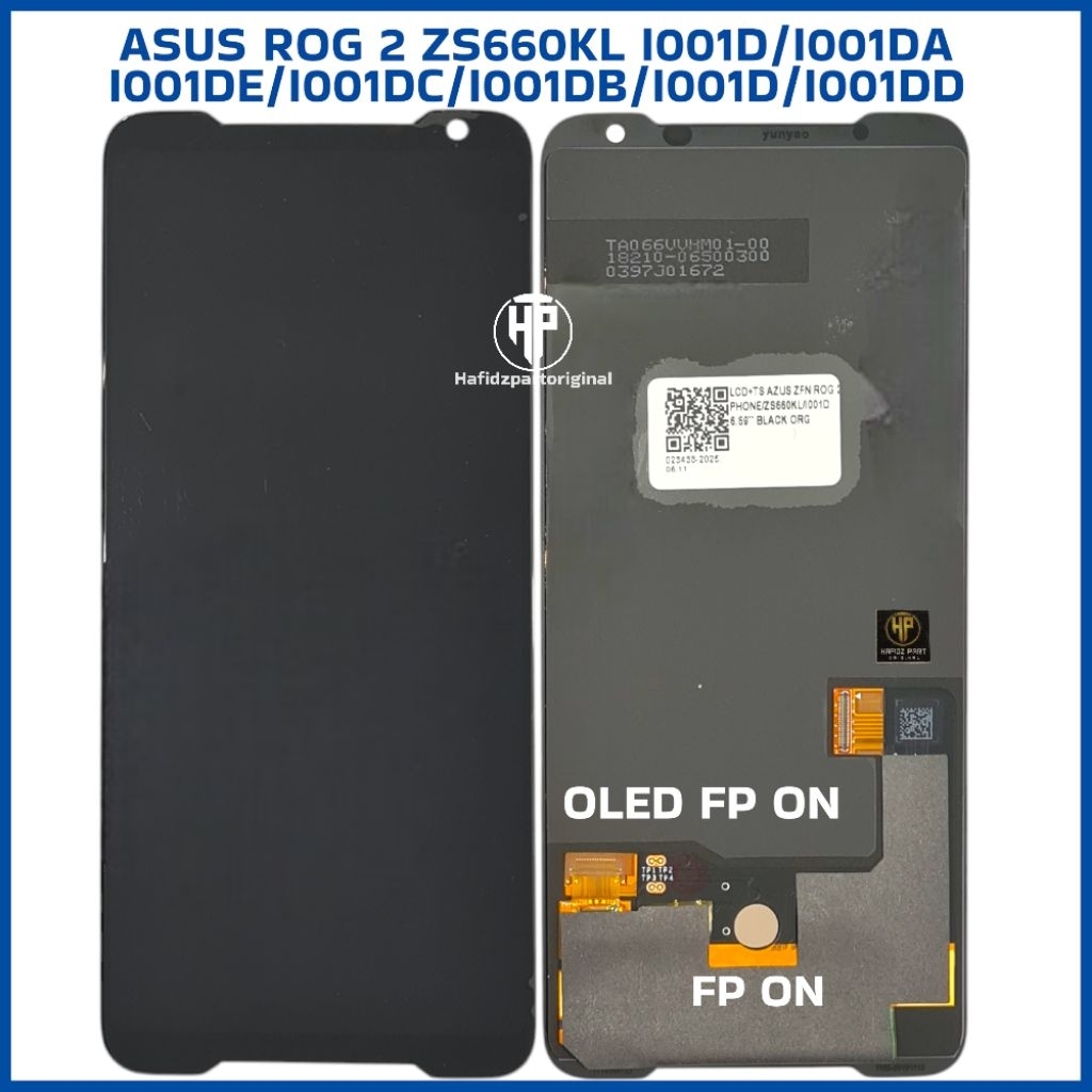 Lcd Touchscreen Asus ROG 2 ZS660KL I001D / I001DA / I001DB / I001DC / I001DD / I001DE FULLSET