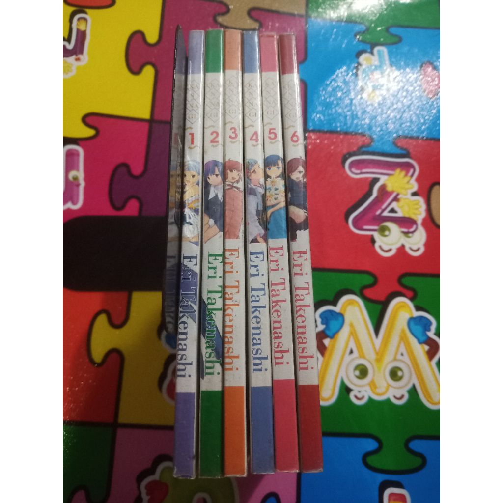 Set Kannagi 1 - 6 Bekas (2014)