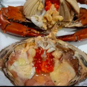 

kepiting telor setengah full