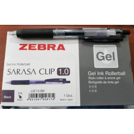 

Pen Sarasa 1.0mm Harga Tertera Selusin Isi 12 Pcs / Pen
