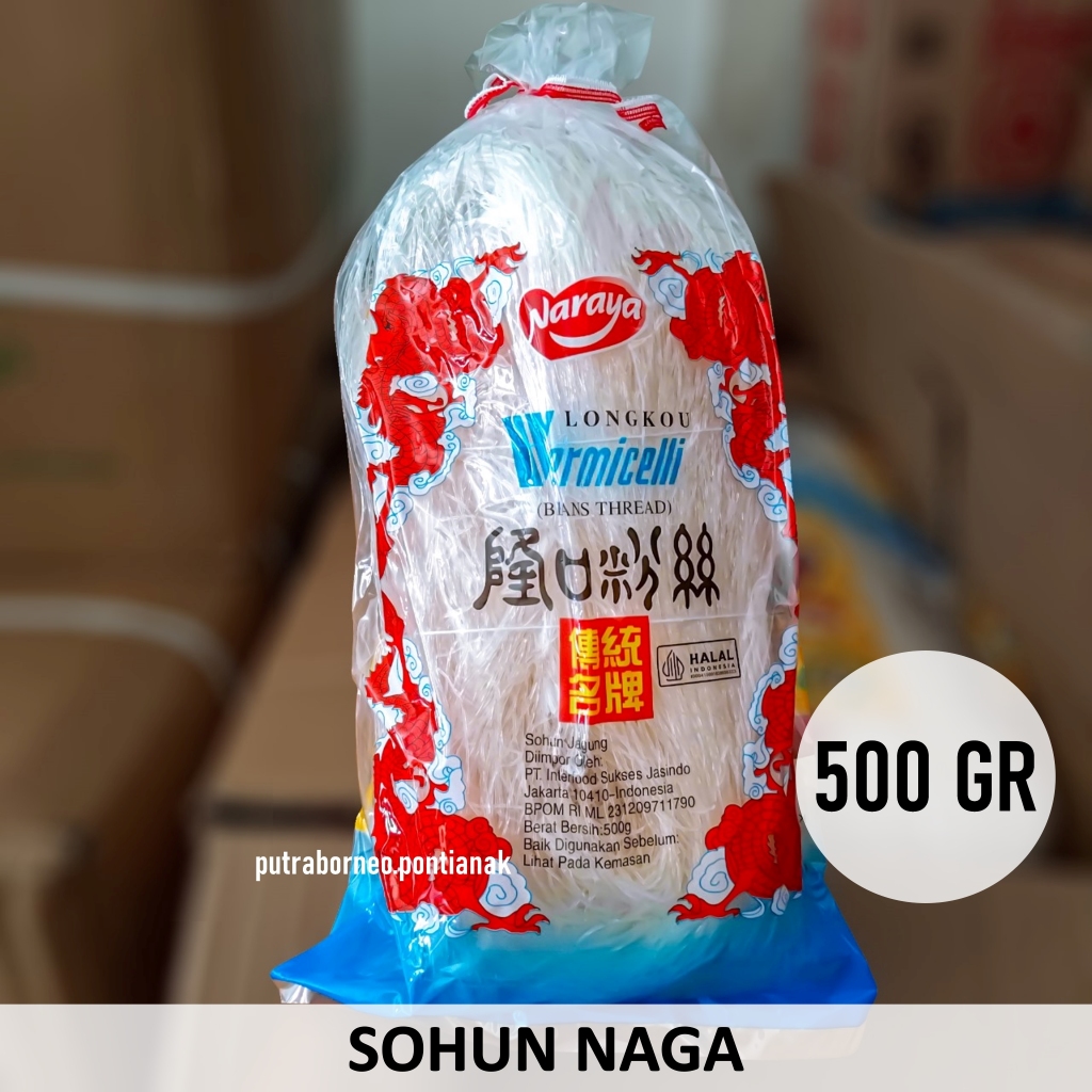 

Mie Soun 500 gr Naraya Halal / Sohun Soun Naga / Mie Vermicelli