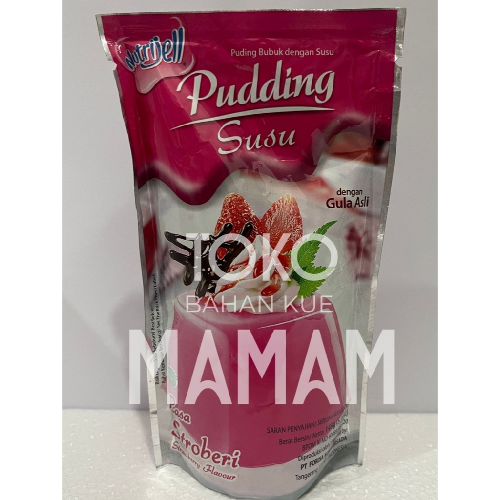 

NUTRIJELL PUDDING STRAWBERRY