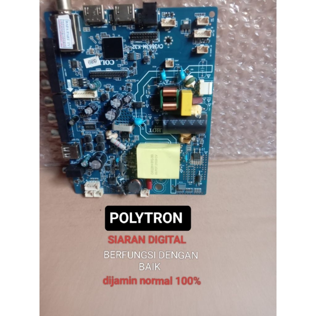 MB MAINBOARD TV POLYTRON DIGITAL 24V123/24V223/