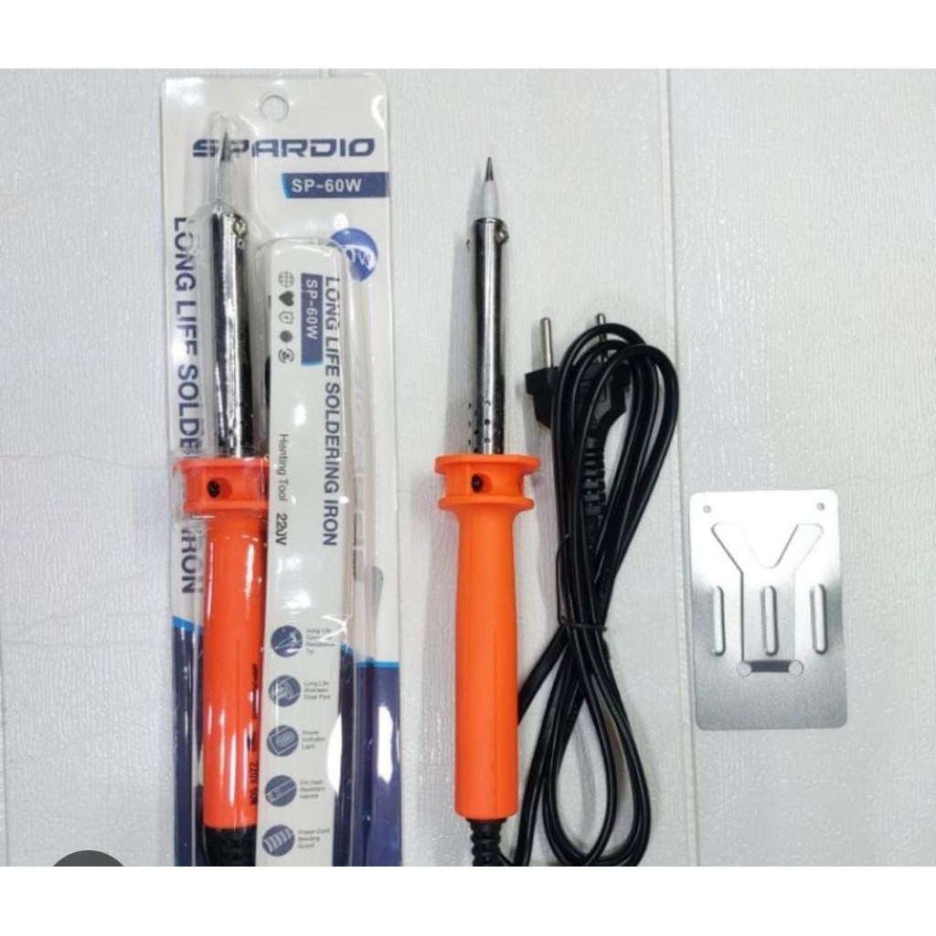 Solder Plastik 60W Spardio alat las listrik portable suhu tinggi panas cepat mini praktis kuat dan t