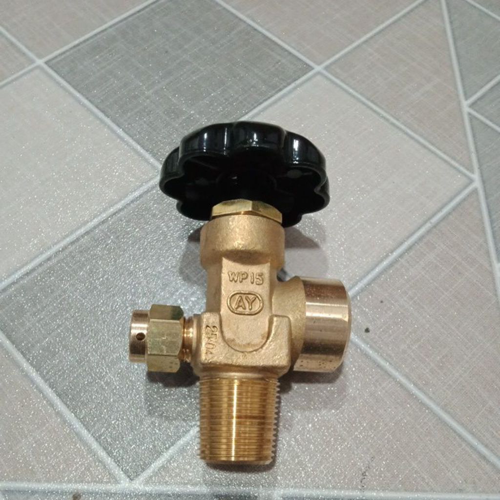 kran oksigen/Valve oksigen baru