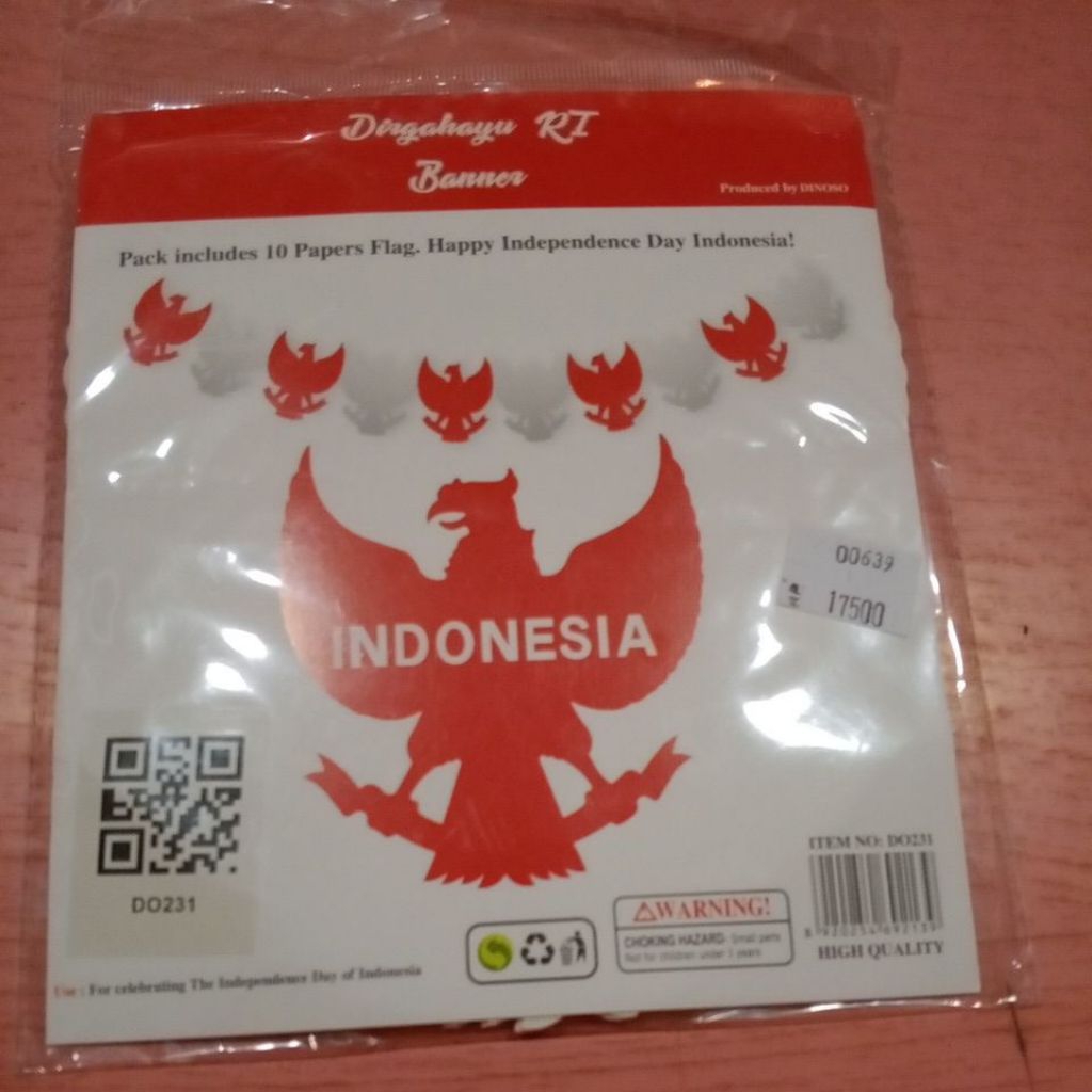 banner garuda merah putih/ 17 agustus/ ACC 17 agustus