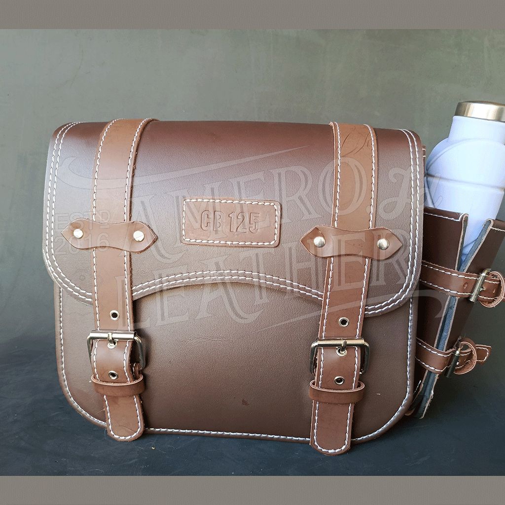 tas sidebag saddle bag Honda cb 100 - cb 125 - cb 200