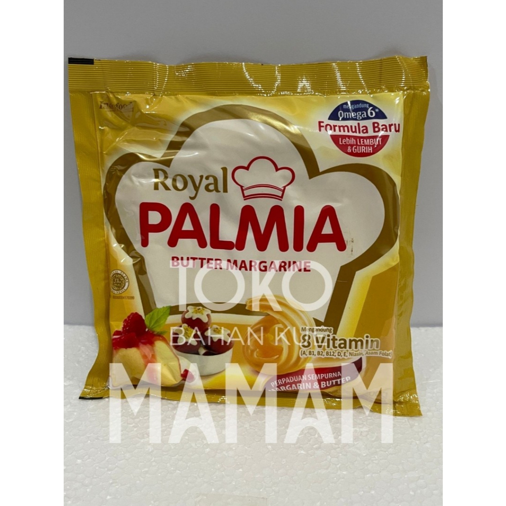

Royal Palmia Butter Margarine 200 g – Margarine Butter Kaya Vitamin A/B, Aroma Butter Asli