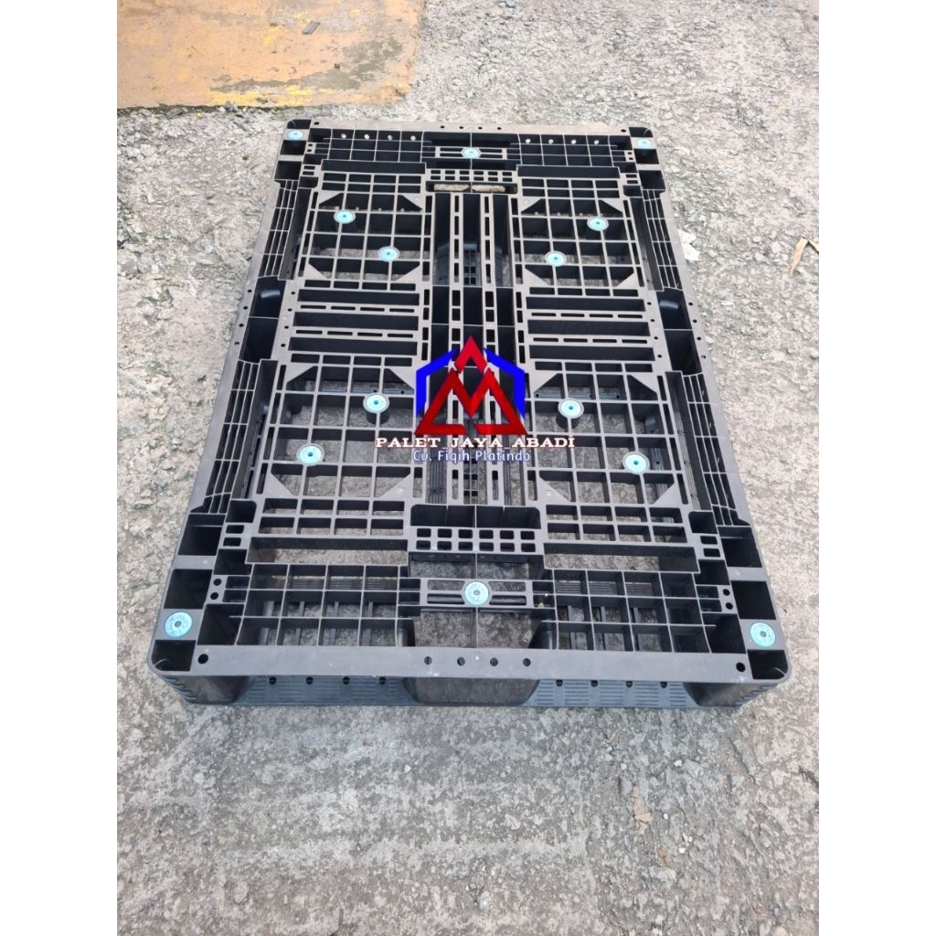 

Palet plastik bekas bekas berkualitas Uk 120x80x15cm