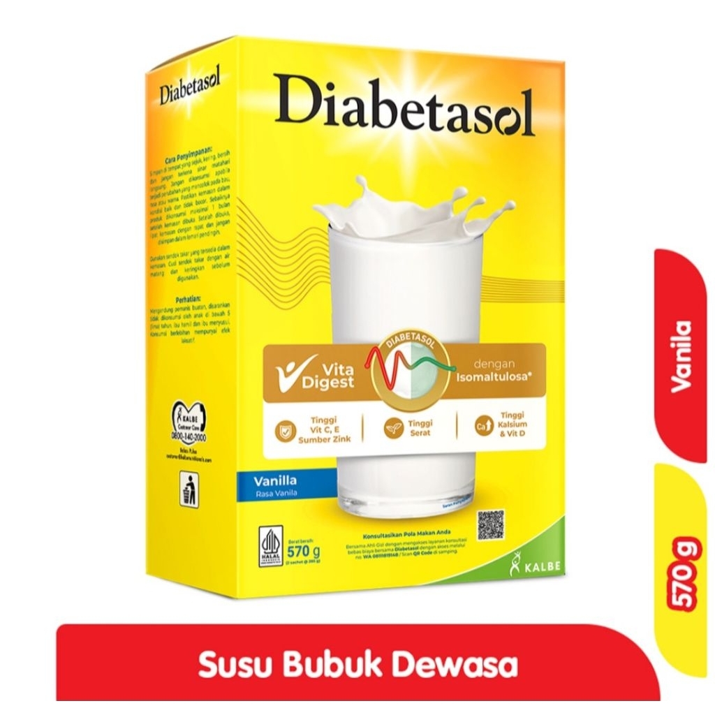 

Diabetasol Vanila 570G