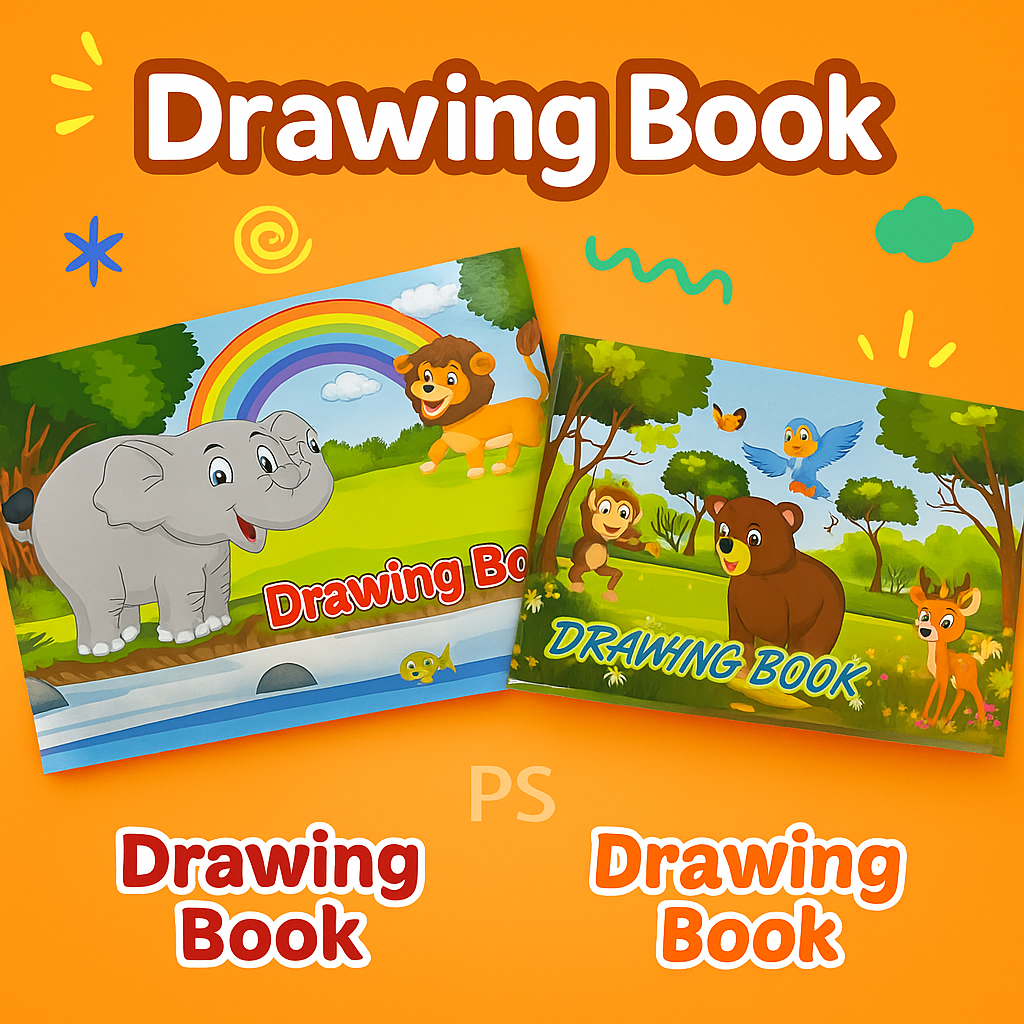 

Buku Gambar Anak A4 - Motif Kartun Lucu Isi 10 Lembar