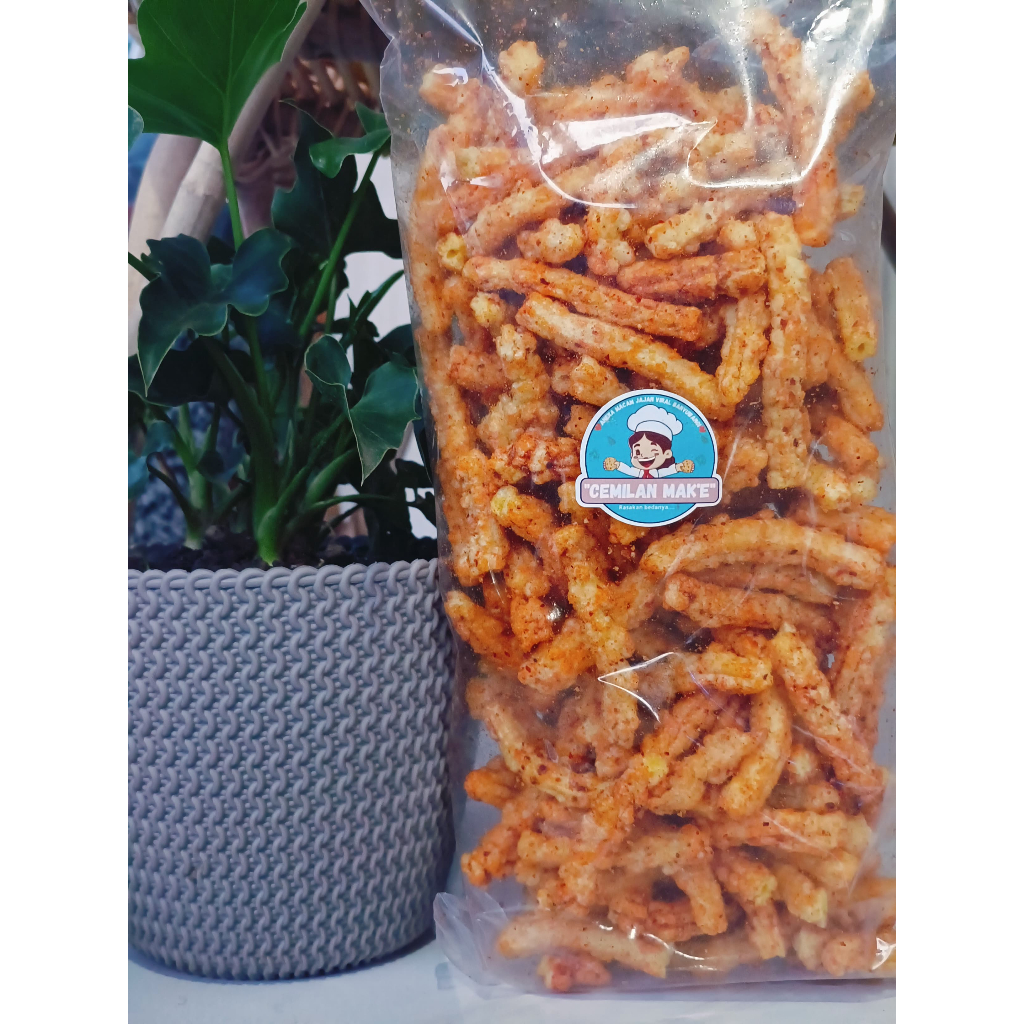 

Krupuk Stik Pedas Gurih Renyah – Camilan Pedas Kekinian - Stik Krupuk Pedas Super Renyah – Snack Pedas Gurih - Krupuk Pedas Stik Renyah – Snack Garing Tanpa Pengawet